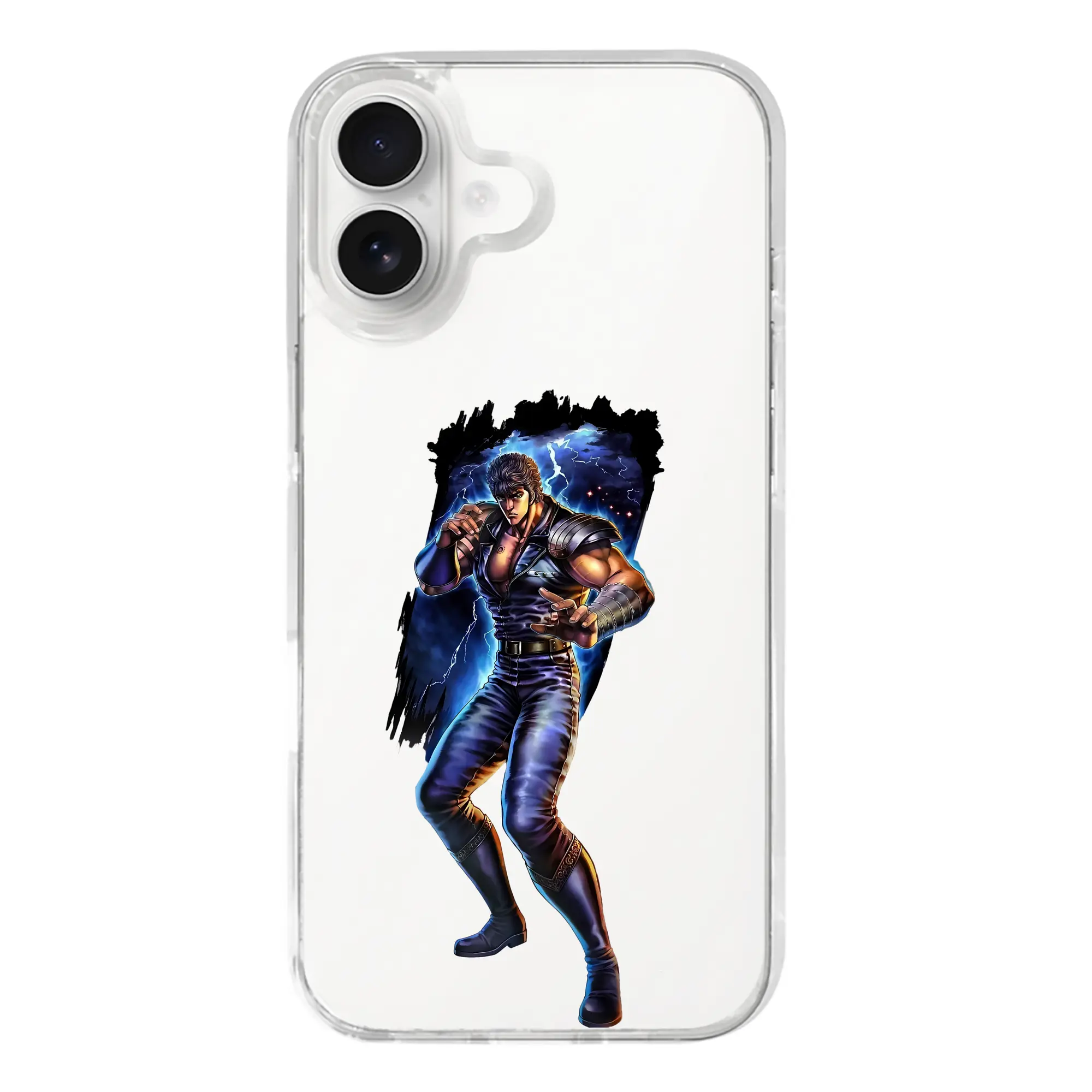 北斗の拳 グッズ,ケンシロウ - iPhone 17シリーズ 透明スマホケース – 薄型・耐衝撃・精密フィット保護カバー